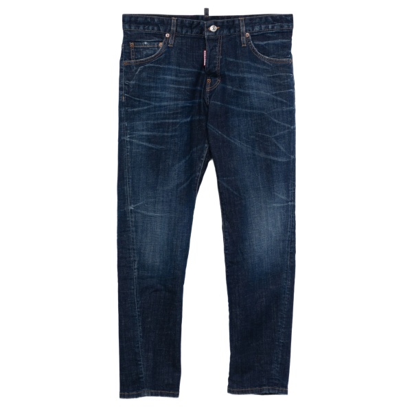 logo-patch jeans