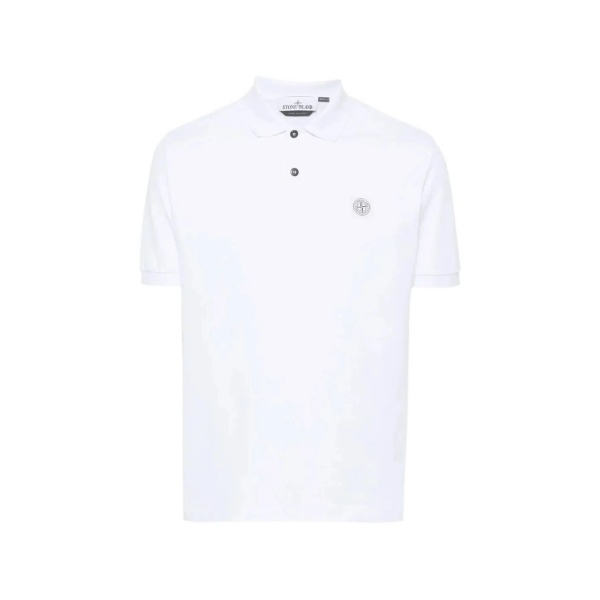 logo patch polo shirt