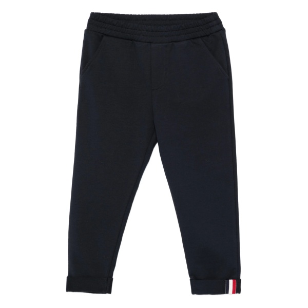 logo-patch track pants