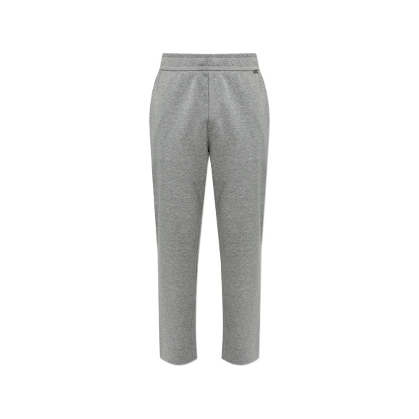 logo-patch track pants
