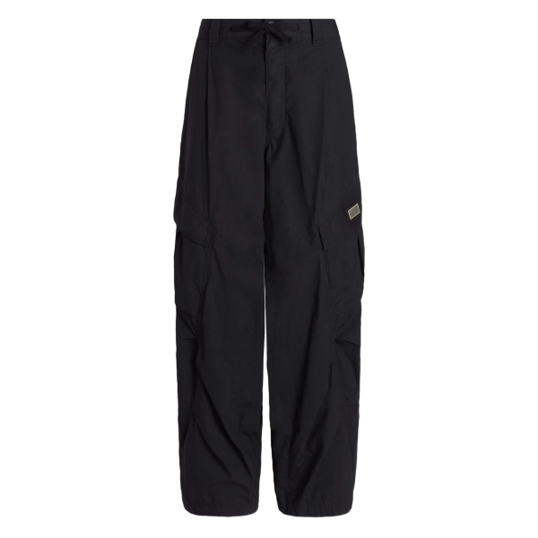 logo-plaque cargo trousers