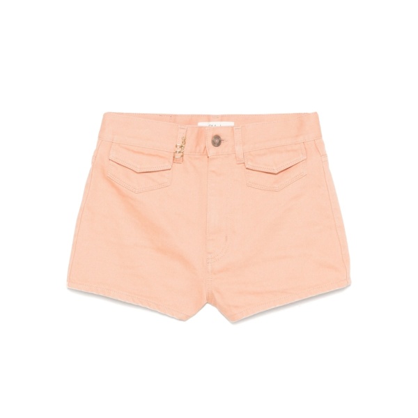 logo-plaque shorts