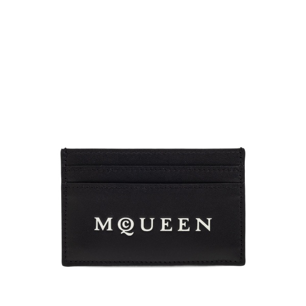 logo-print cardholder