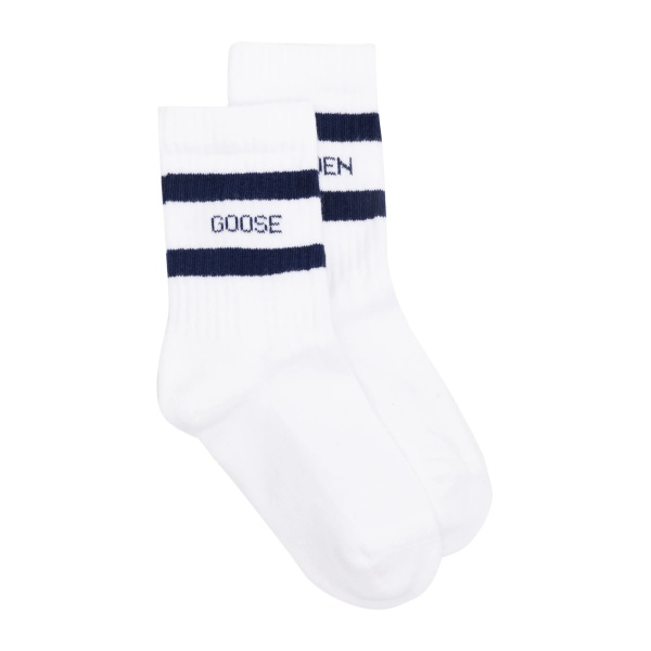 logo-print cotton-blend socks