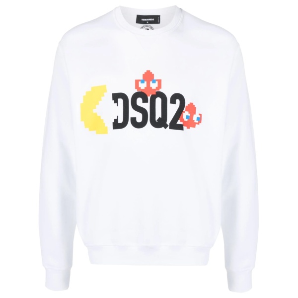 logo-print cotton sweatshirt