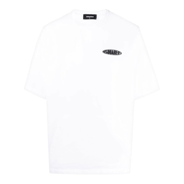 logo-print cotton T-shirt
