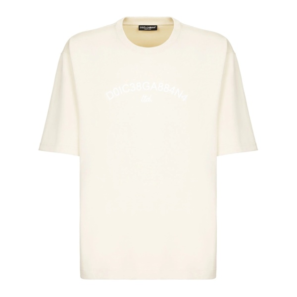 logo-print cotton T-shirt