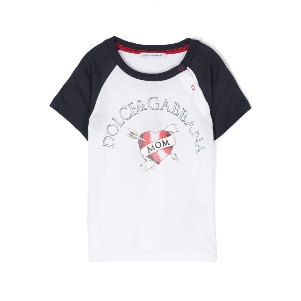 logo-print cotton T-shirt