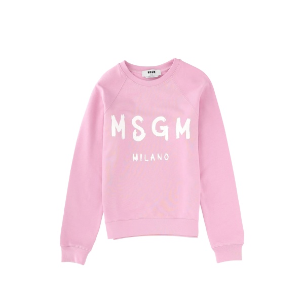 logo-print crew-neck sweatshirt