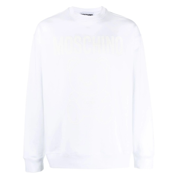 logo-print crew neck sweatshirt