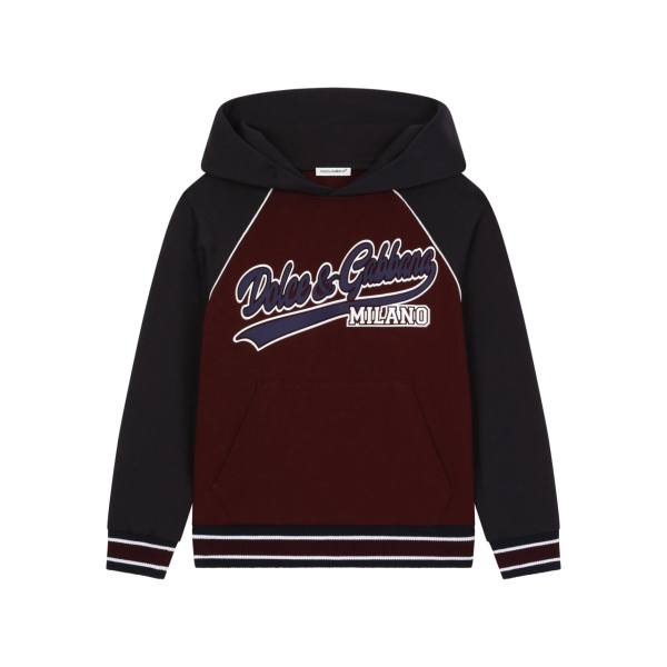 logo-print hoodie