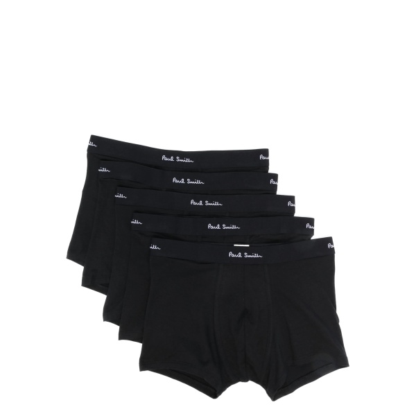 logo-print organic cotton boxers