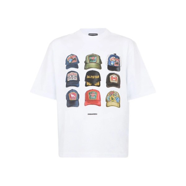 logo-print round-neck T-shirt