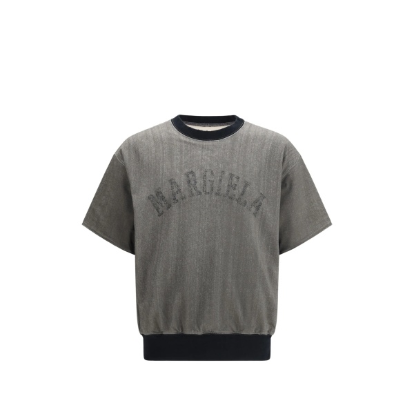 logo-print short-sleeved sweatshirt