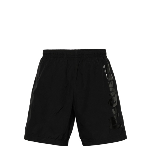 logo-print swim shorts