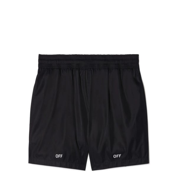 logo-print swim shorts