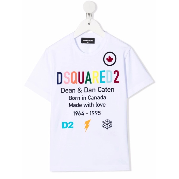 logo print T-shirt