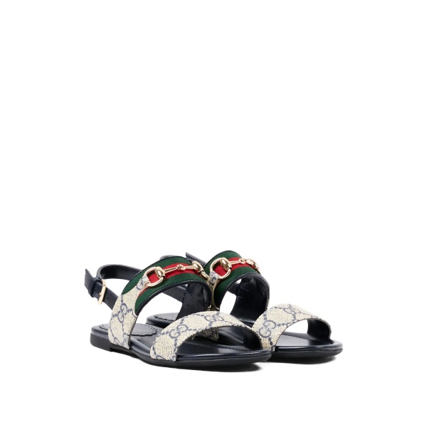 logo strap sandals