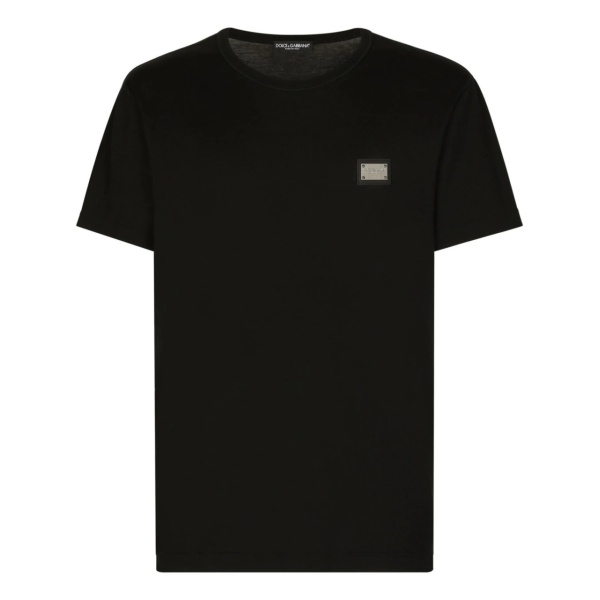 logo-tag cotton T-shirt