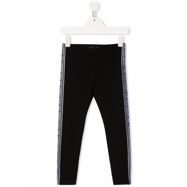 logo-tape detailed leggings