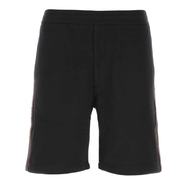 logo tape track pants
