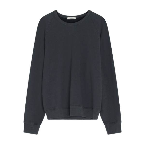 long-sleeve crew-neck sweatshirt