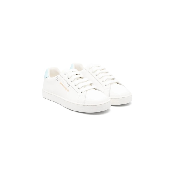 low-top leather sneakers