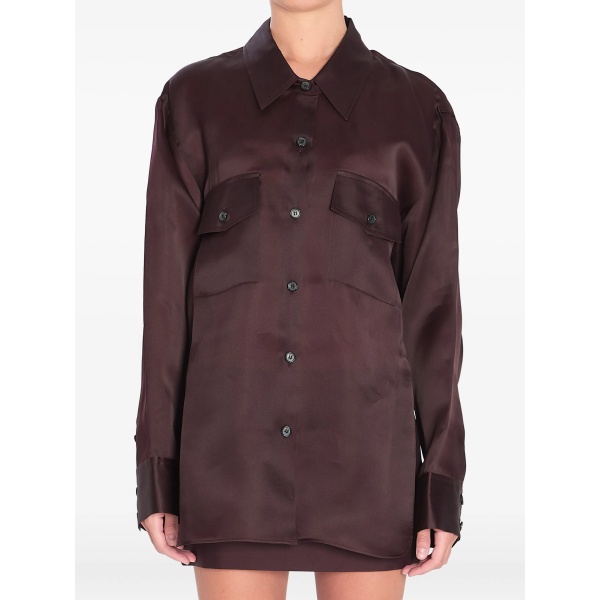 Matteo flap-pocket button-front shirt
