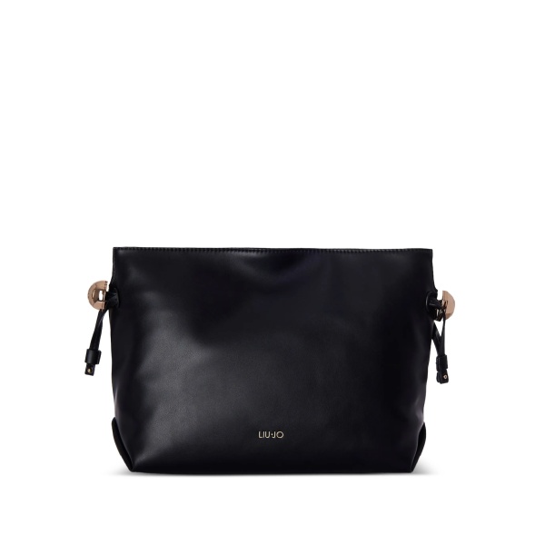 medium logo-detail shoulder bag