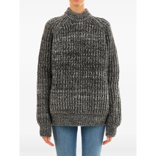 mélange-effect sweater