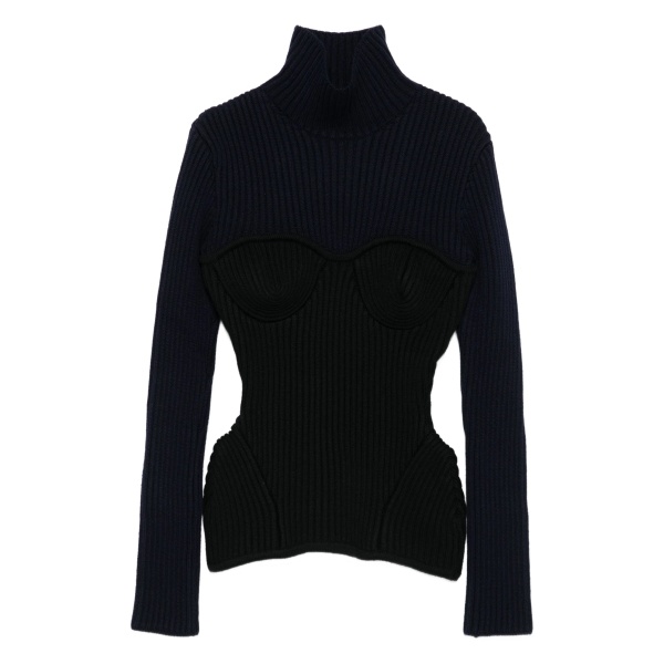 merino wool-blend top