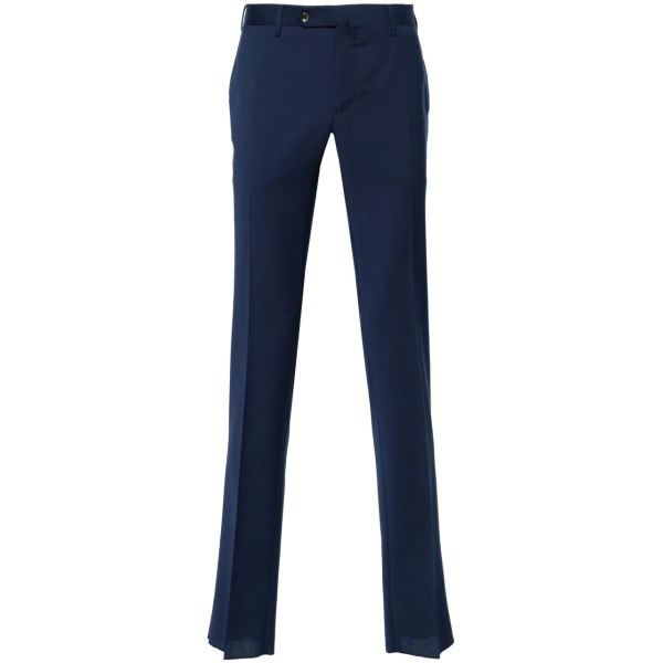 mid-rise tapered trousers