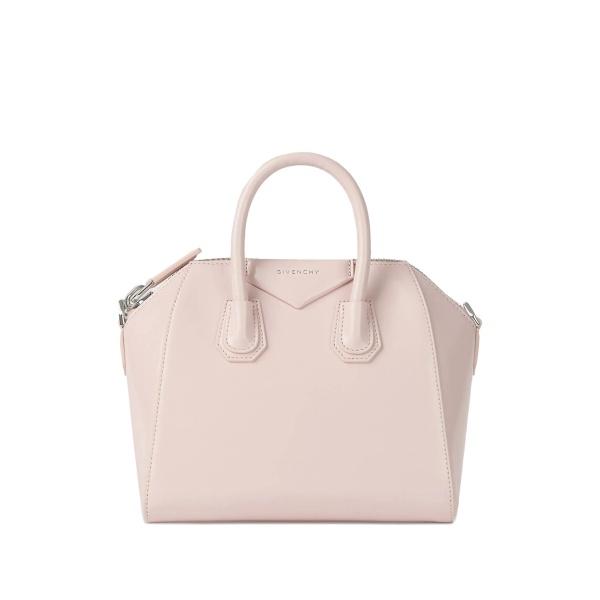 mini Antigona leather tote bag