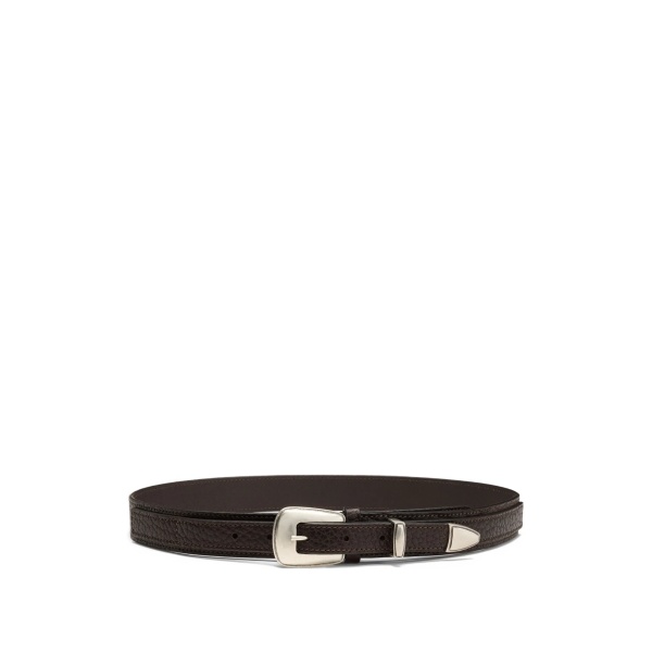 Minimal Western leather belt
