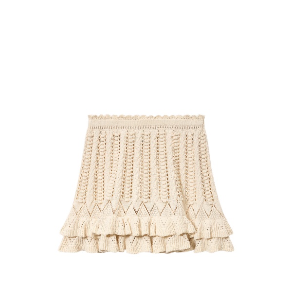Nelle ruffled mini skirt