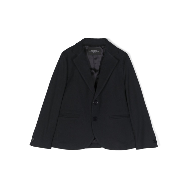 notched-lapels single-breasted blazer