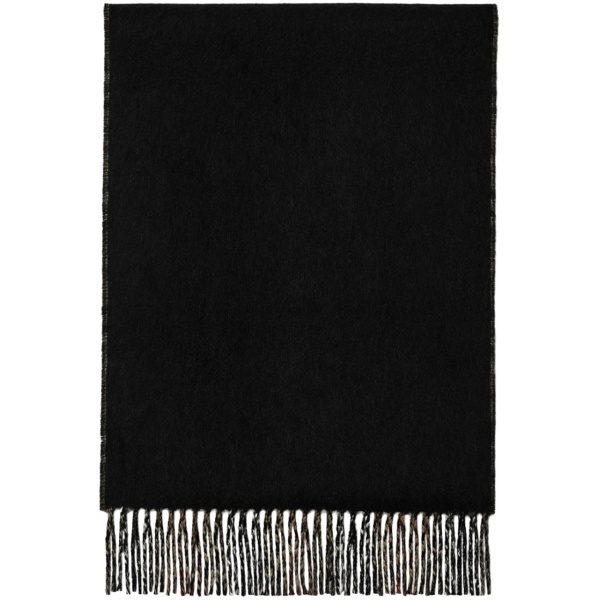 nova-check cashmere scarf
