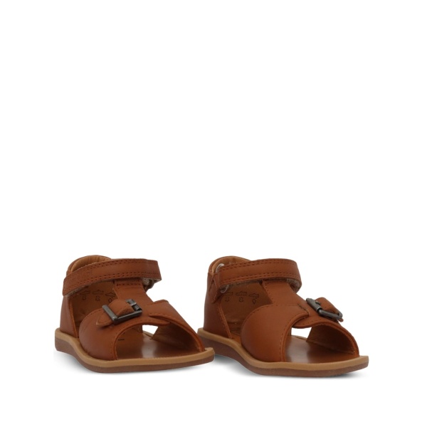 open-toe leather sandals