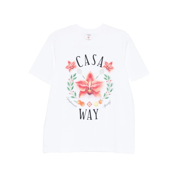 Orchid graphic classic T-shirt