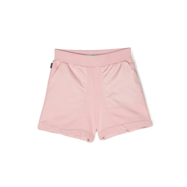 panelled elasticated-waist shorts