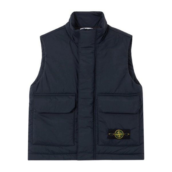 patch-pocket sleeveless vest