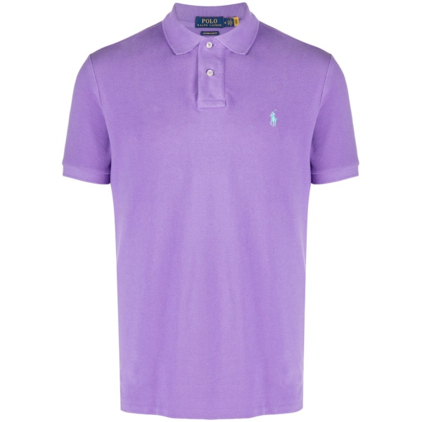 piqué cotton polo shirt