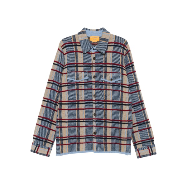 plaid-pattern shirt