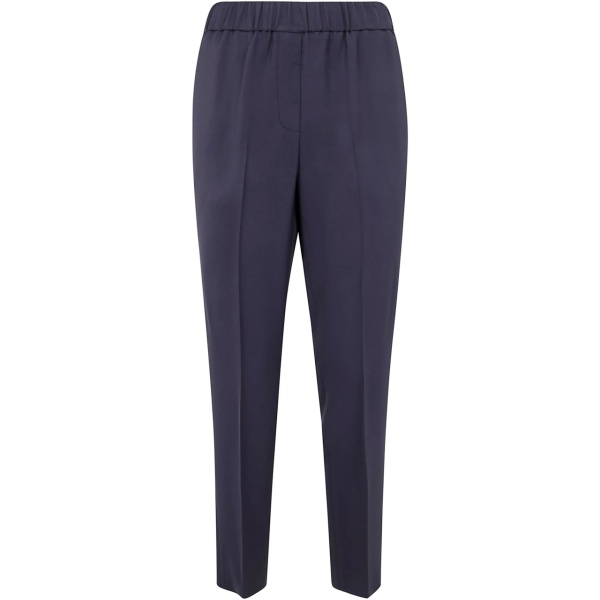 pleat-detail trousers