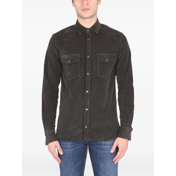 pocket corduroy shirt