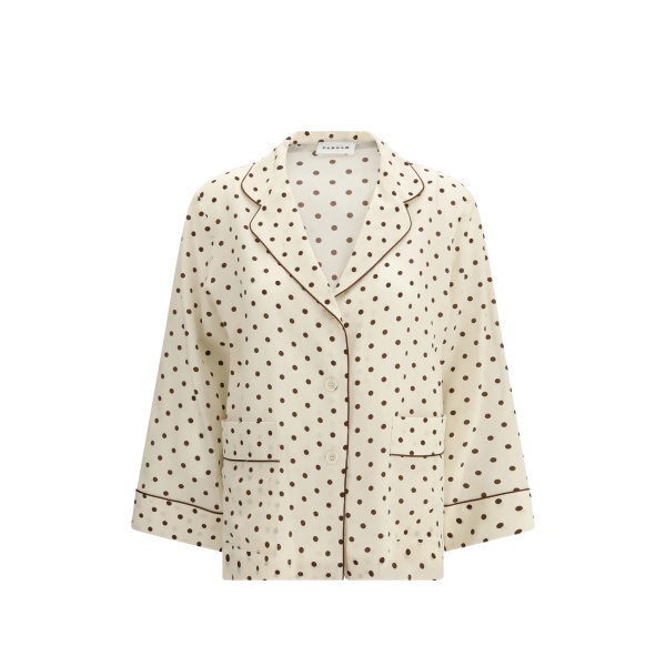 polka-dot shirt