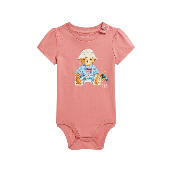 Polo Bear graphic babygrow