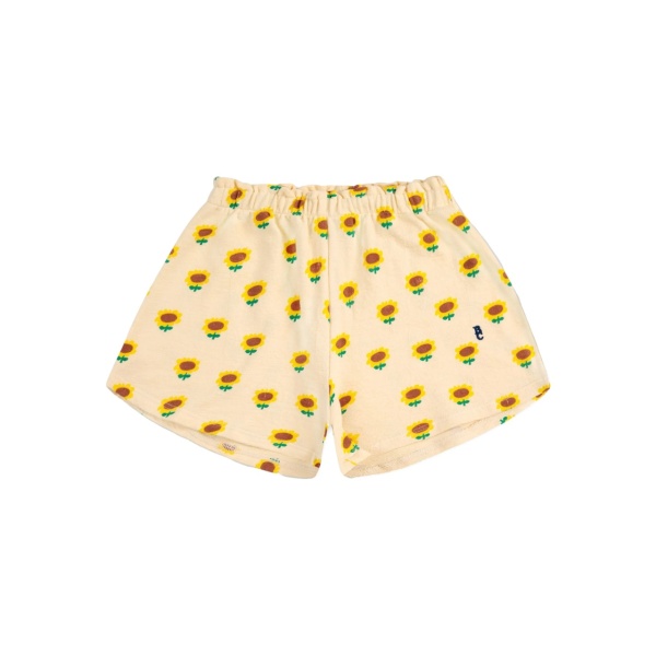 printed cotton shorts