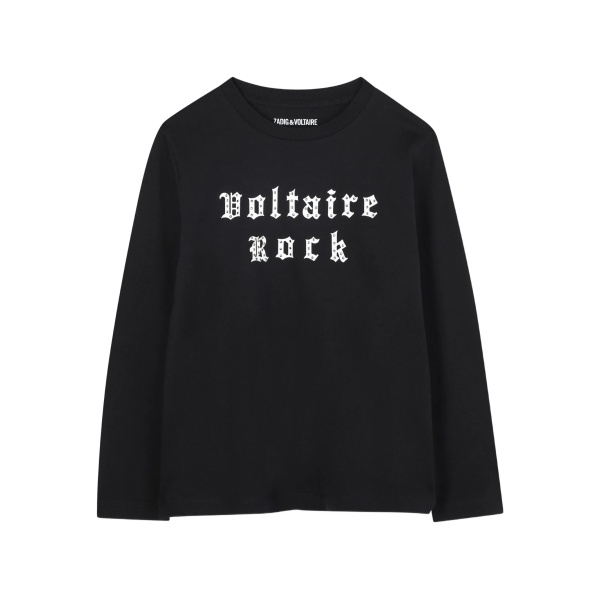 printed long-sleeve T-shirt