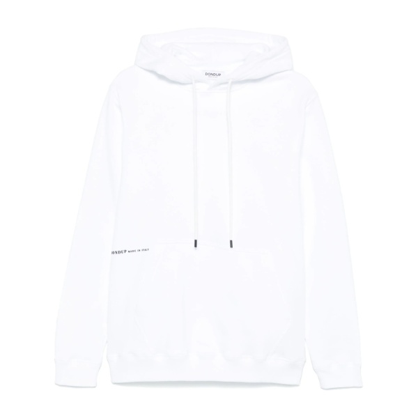 raised logo-detail hoodie